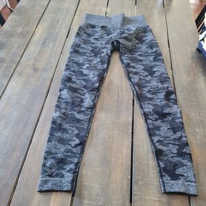 Gymshark Gray Camo Leggings